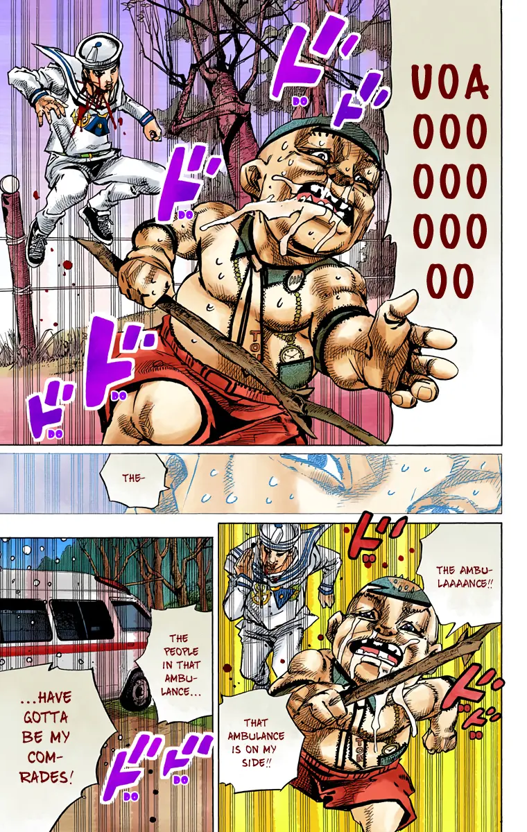 JoJo's Bizarre Adventure, Part 8: JoJolion Colored Manga — Chapter 76 — Page 11