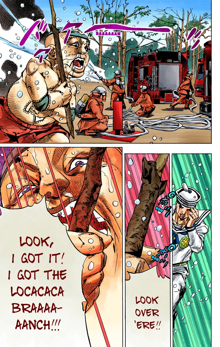 JoJo's Bizarre Adventure, Part 8: JoJolion Colored Manga — Chapter 76 — Page 13