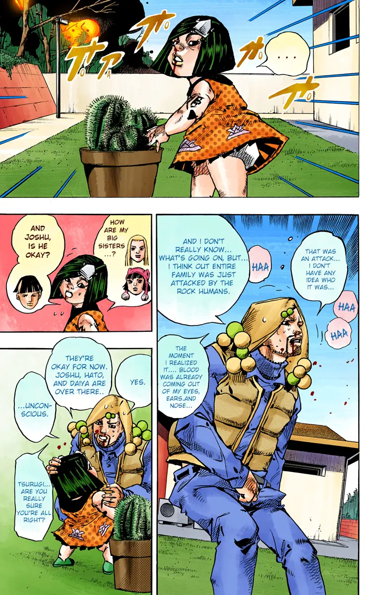 JoJo's Bizarre Adventure, Part 8: JoJolion Colored Manga — Chapter 76 — Page 22