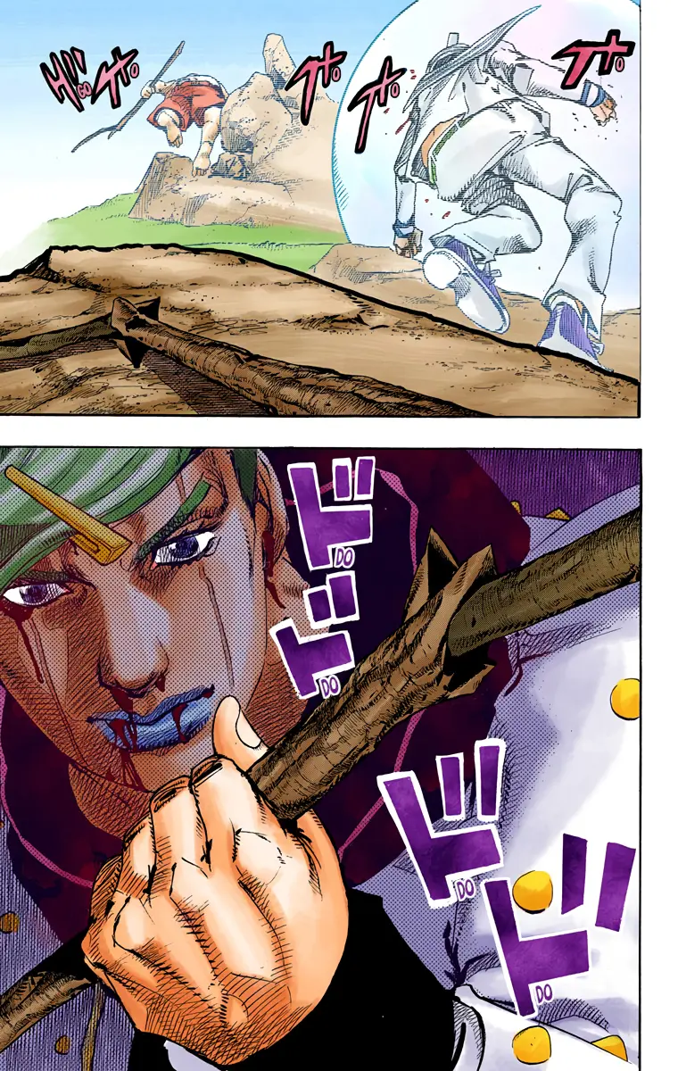 JoJo's Bizarre Adventure, Part 8: JoJolion Colored Manga — Chapter 76 — Page 32