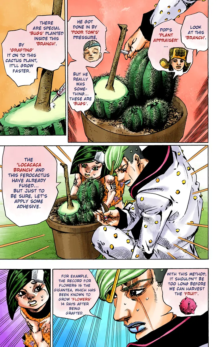 JoJo's Bizarre Adventure, Part 8: JoJolion Colored Manga — Chapter 76 — Page 34