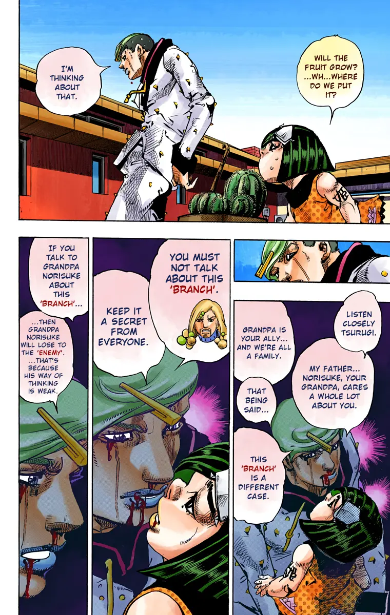 JoJo's Bizarre Adventure, Part 8: JoJolion Colored Manga — Chapter 76 — Page 35