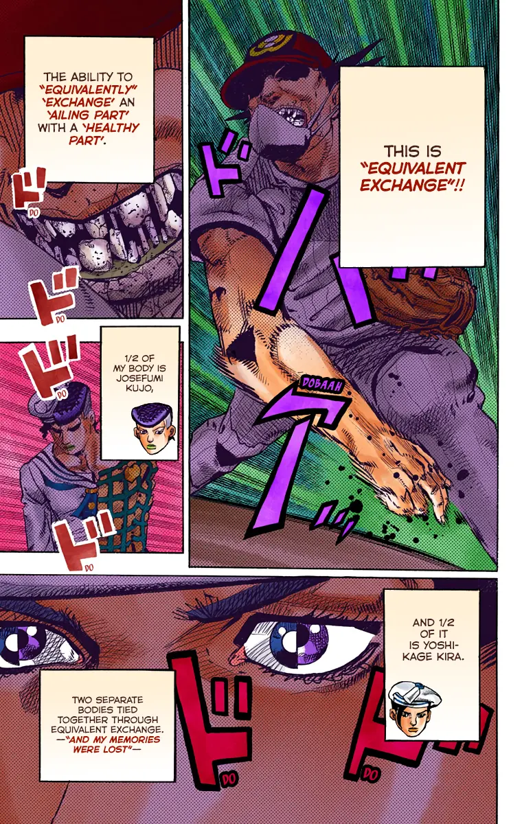 JoJo's Bizarre Adventure, Part 8: JoJolion Colored Manga — Chapter 77 — Page 3