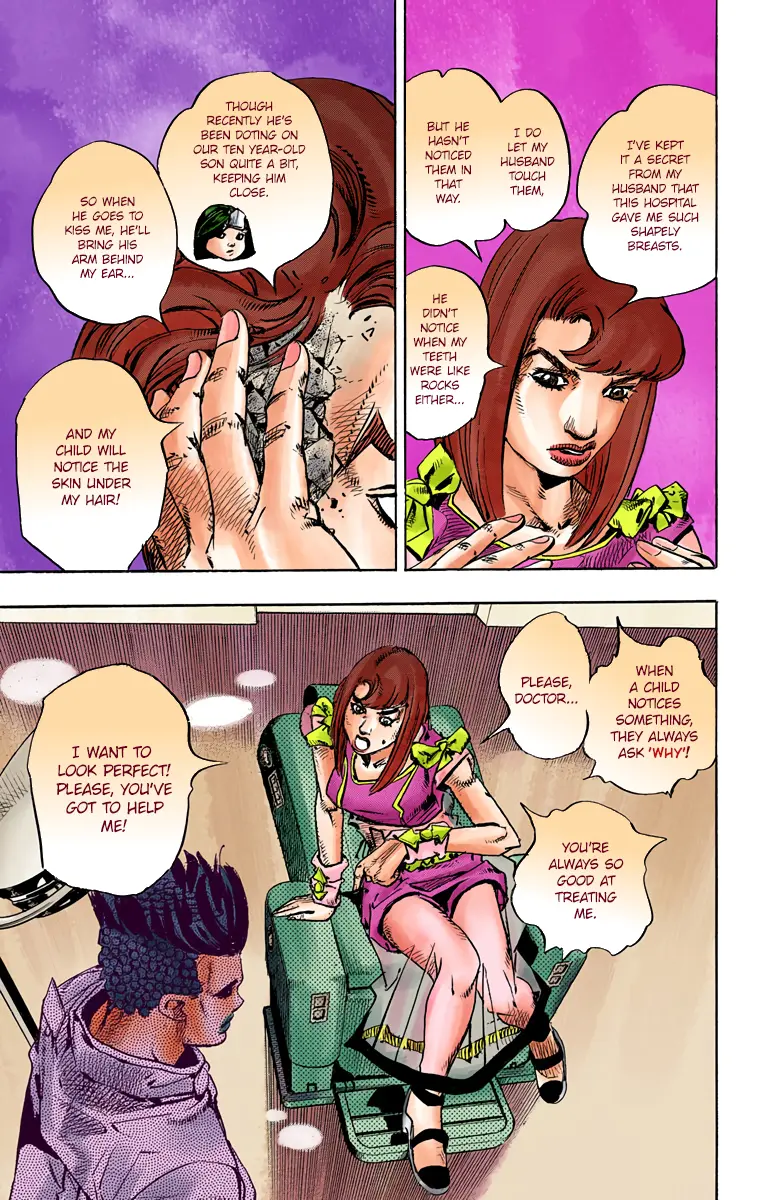 JoJo's Bizarre Adventure, Part 8: JoJolion Colored Manga — Chapter 77 — Page 29