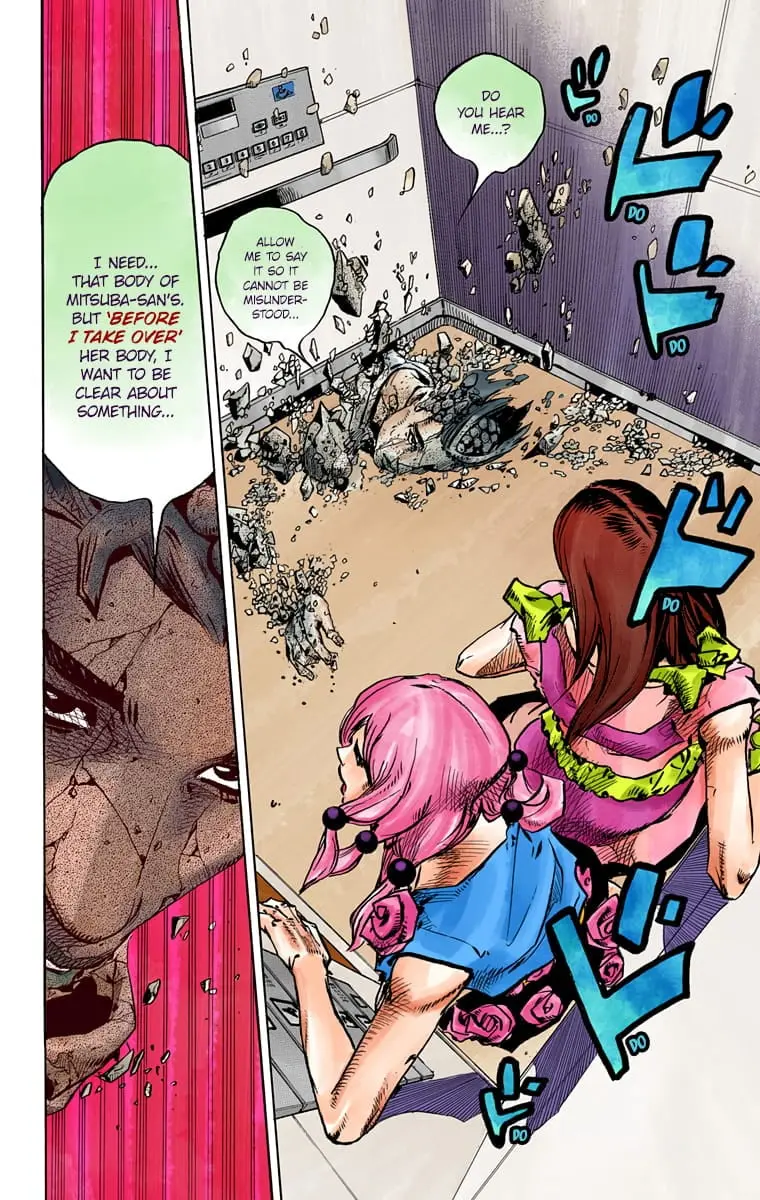 JoJo's Bizarre Adventure, Part 8: JoJolion Colored Manga — Chapter 81 — Page 4