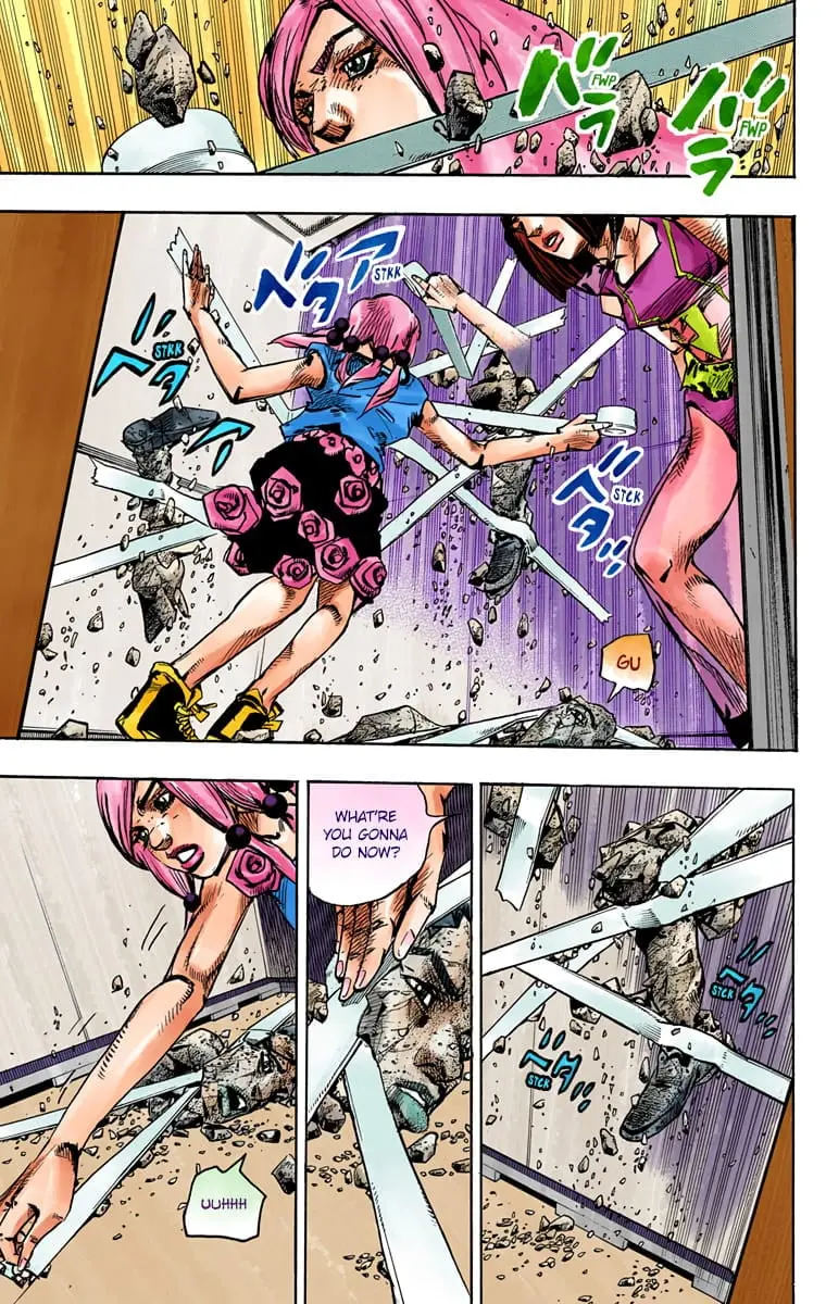 JoJo's Bizarre Adventure, Part 8: JoJolion Colored Manga — Chapter 81 — Page 17