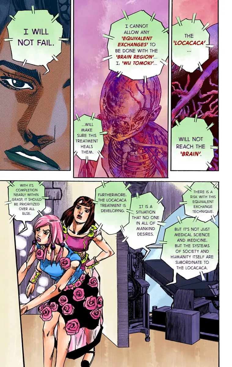 JoJo's Bizarre Adventure, Part 8: JoJolion Colored Manga — Chapter 81 — Page 35