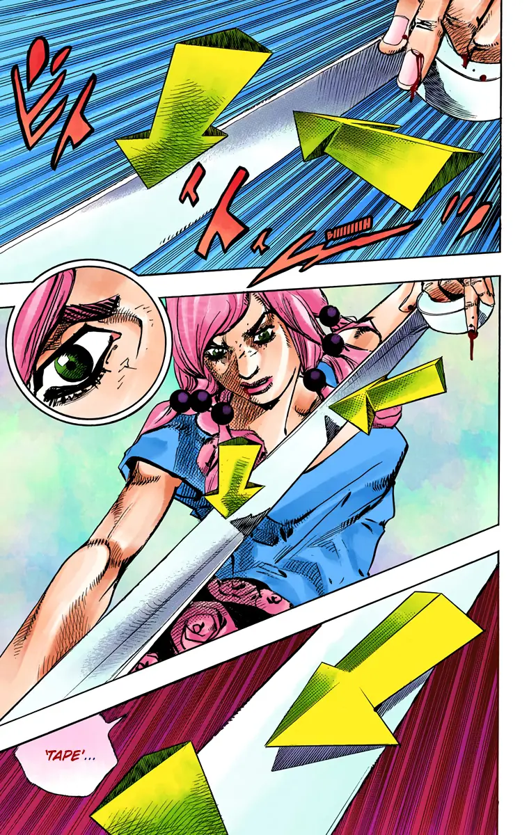 JoJo's Bizarre Adventure, Part 8: JoJolion Colored Manga — Chapter 82 — Page 21