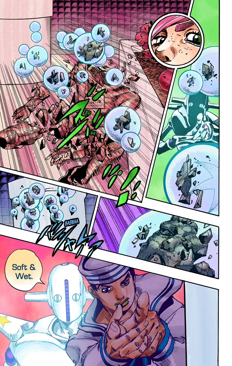 JoJo's Bizarre Adventure, Part 8: JoJolion Colored Manga — Chapter 82 — Page 28