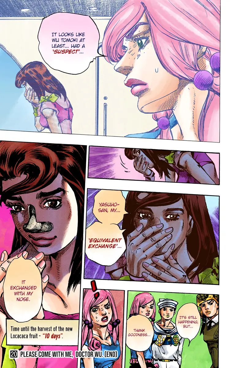 JoJo's Bizarre Adventure, Part 8: JoJolion Colored Manga — Chapter 82 — Page 35