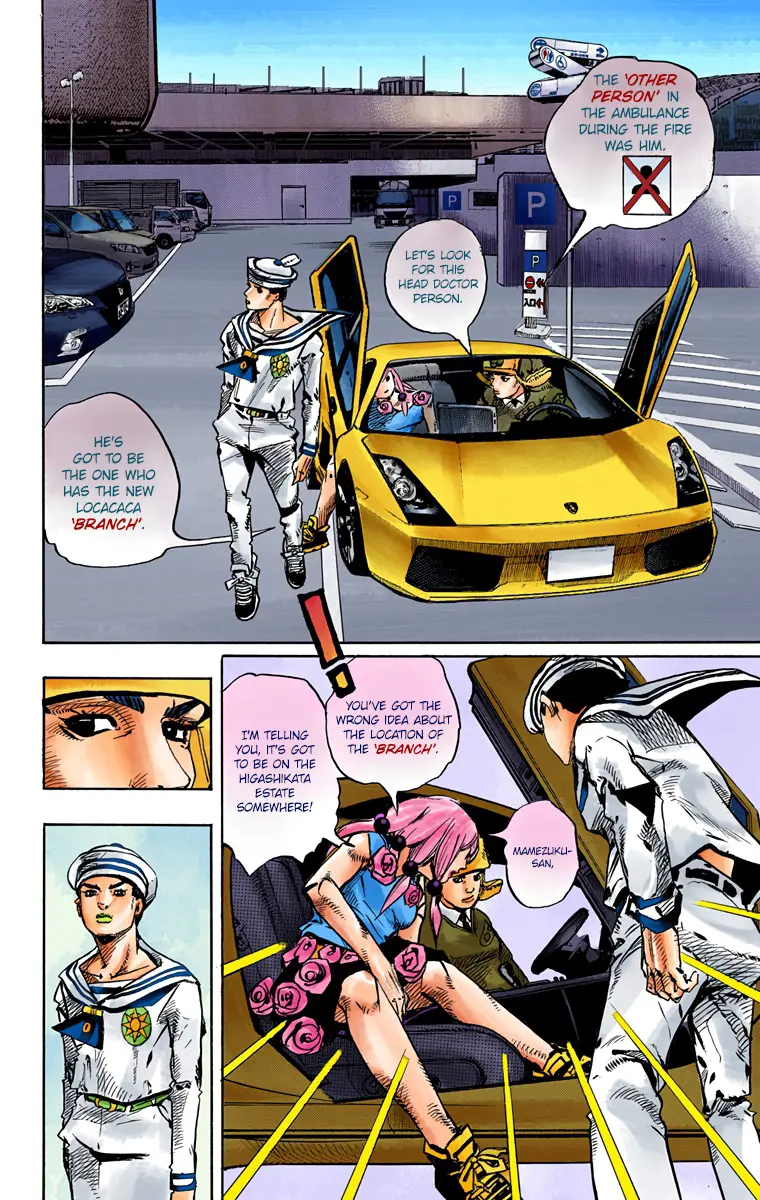 JoJo's Bizarre Adventure, Part 8: JoJolion Colored Manga — Chapter 83 — Page 10