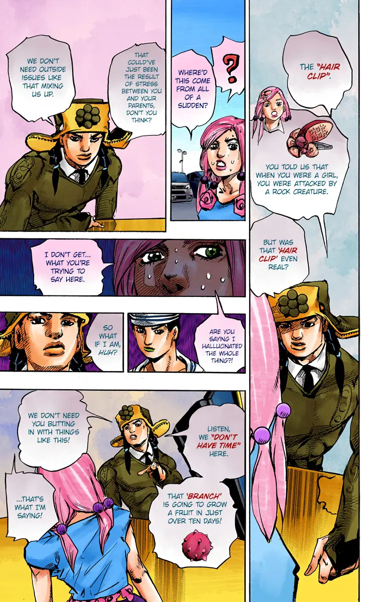 JoJo's Bizarre Adventure, Part 8: JoJolion Colored Manga — Chapter 83 — Page 13