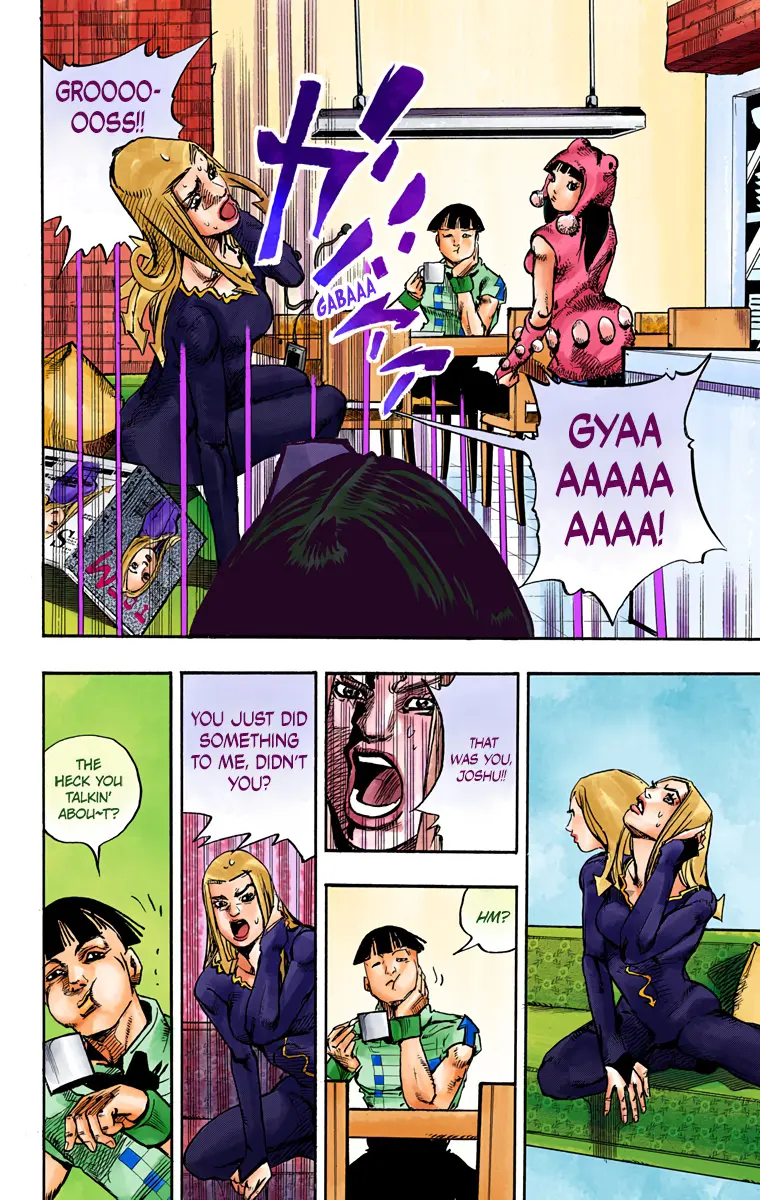 JoJo's Bizarre Adventure, Part 8: JoJolion Colored Manga — Chapter 83 — Page 22