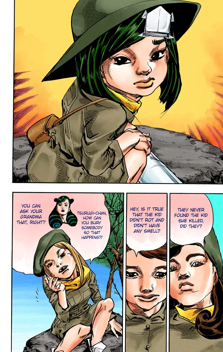 JoJo's Bizarre Adventure, Part 8: JoJolion Colored Manga — Chapter 83 — Page 37