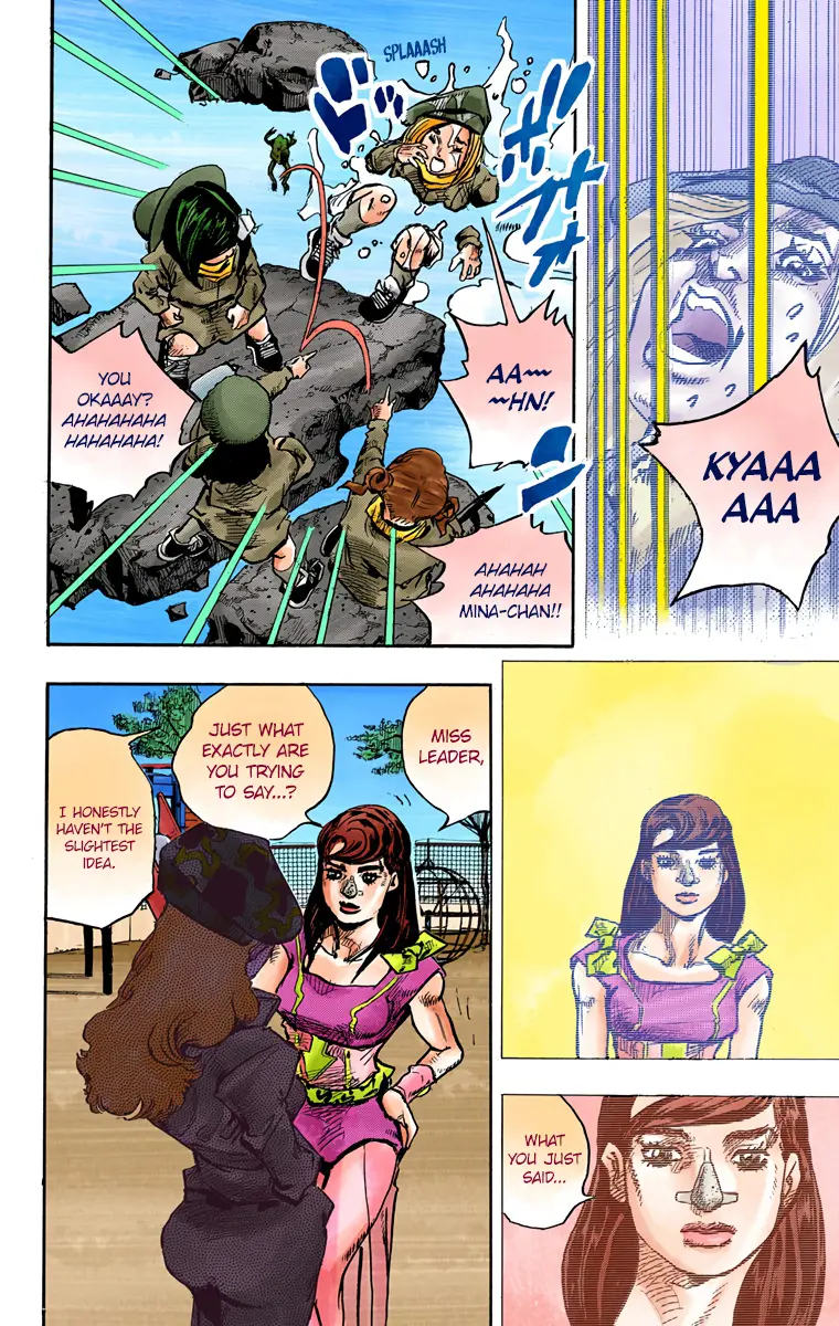 JoJo's Bizarre Adventure, Part 8: JoJolion Colored Manga — Chapter 83 — Page 39