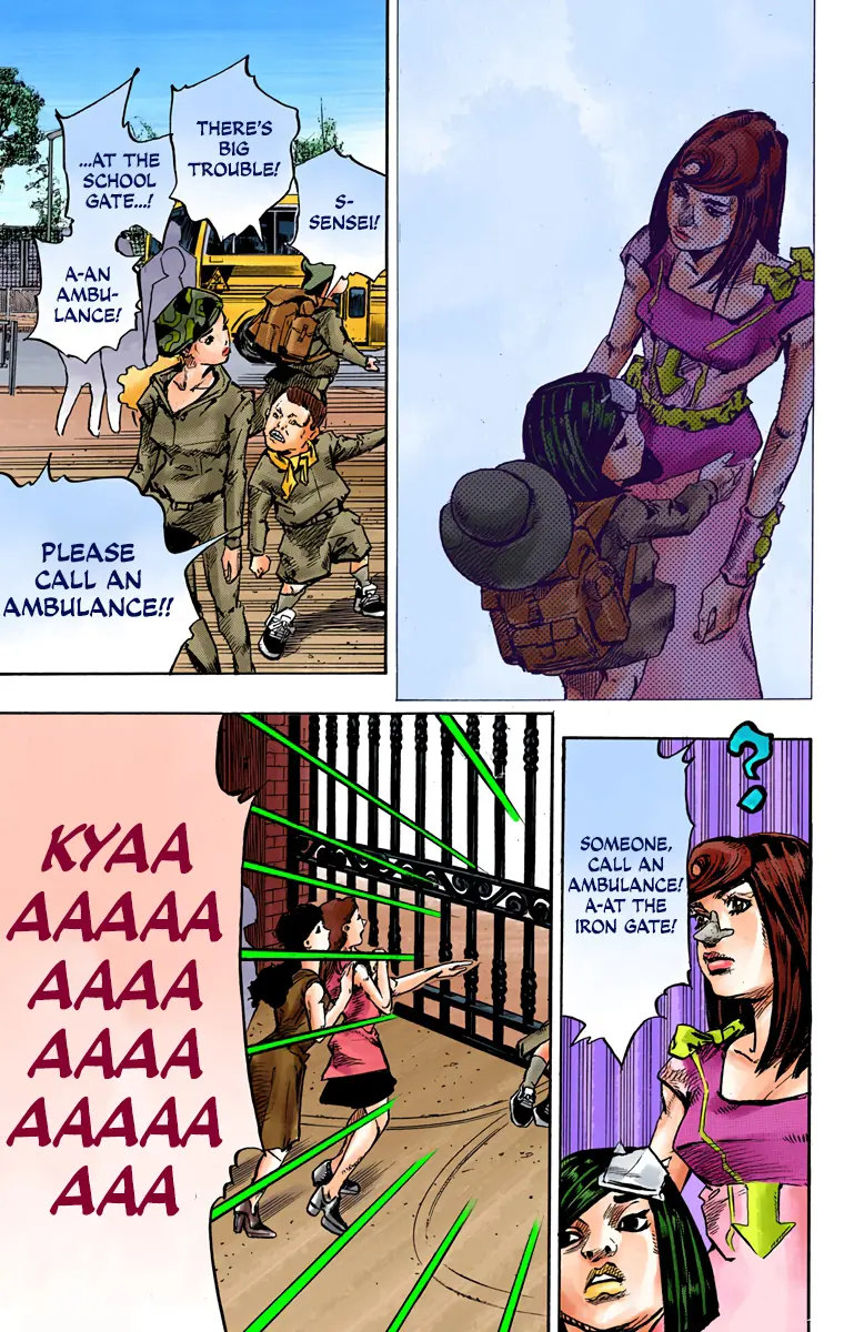JoJo's Bizarre Adventure, Part 8: JoJolion Colored Manga — Chapter 83 — Page 42