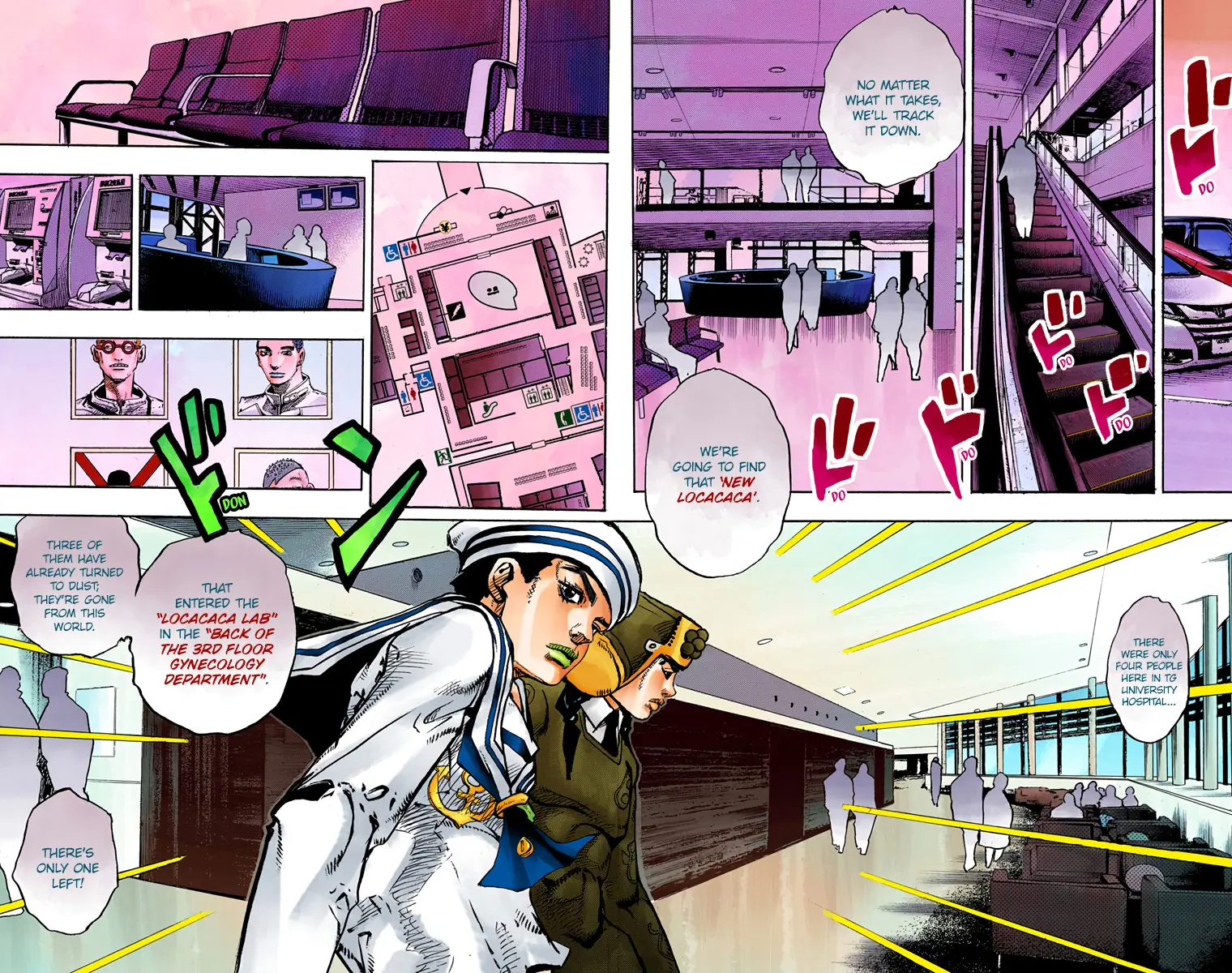 JoJo's Bizarre Adventure, Part 8: JoJolion Colored Manga — Chapter 84 — Page 4