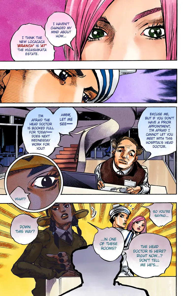 JoJo's Bizarre Adventure, Part 8: JoJolion Colored Manga — Chapter 84 — Page 6