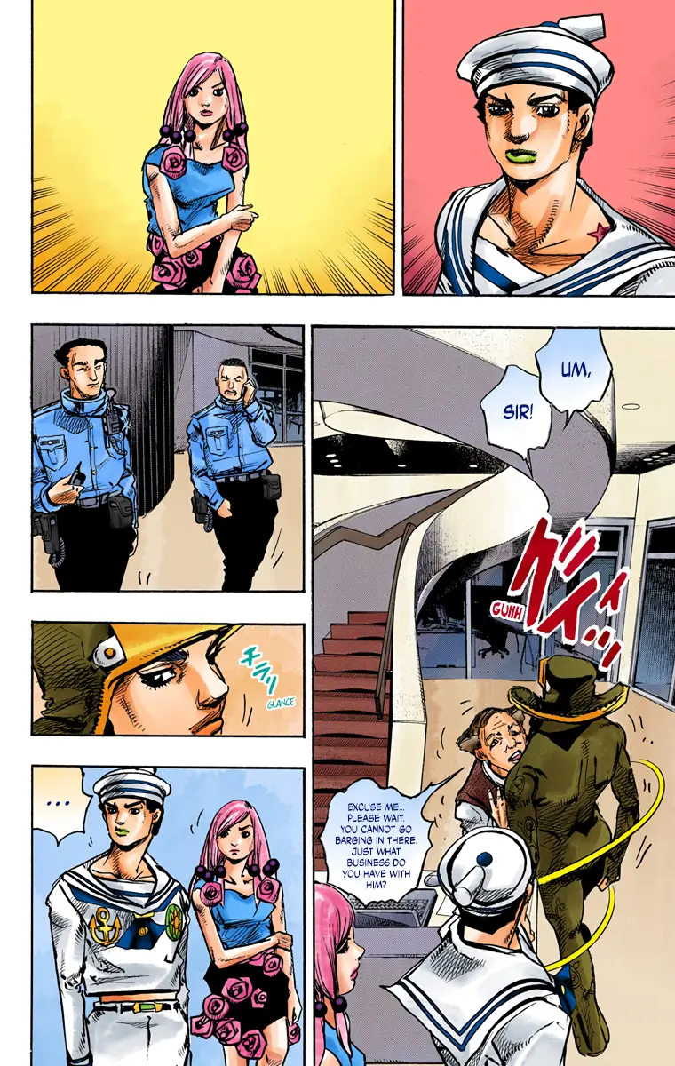 JoJo's Bizarre Adventure, Part 8: JoJolion Colored Manga — Chapter 84 — Page 7