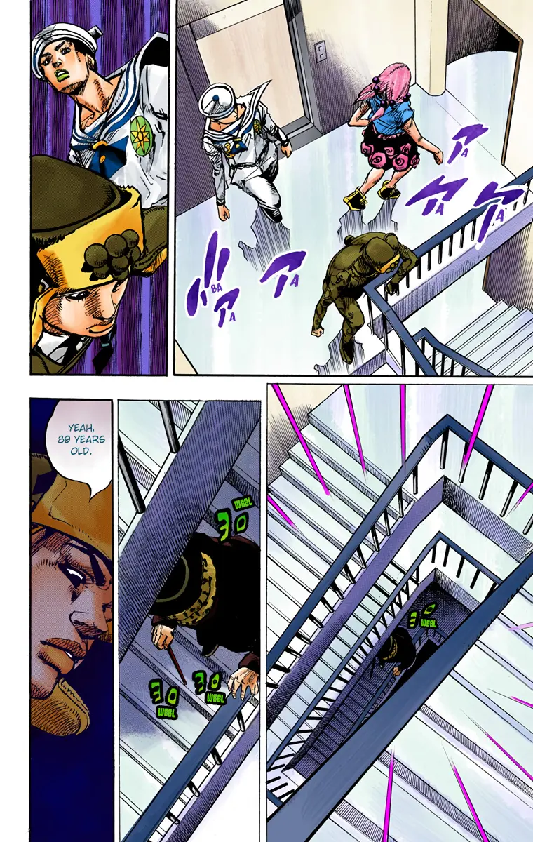 JoJo's Bizarre Adventure, Part 8: JoJolion Colored Manga — Chapter 84 — Page 16