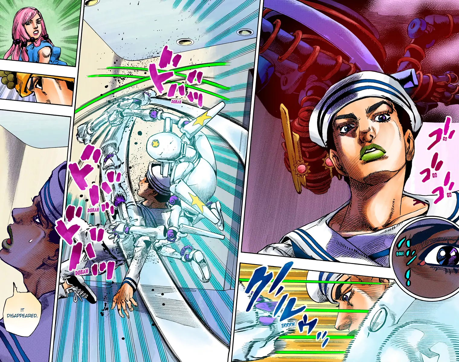 JoJo's Bizarre Adventure, Part 8: JoJolion Colored Manga — Chapter 84 — Page 18