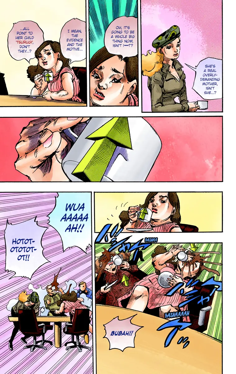 JoJo's Bizarre Adventure, Part 8: JoJolion Colored Manga — Chapter 84 — Page 43