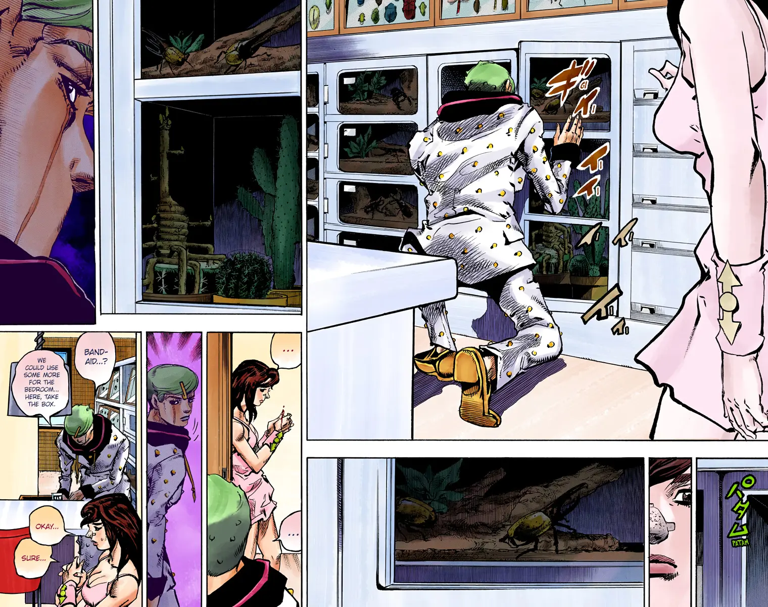 JoJo's Bizarre Adventure, Part 8: JoJolion Colored Manga — Chapter 85 — Page 18