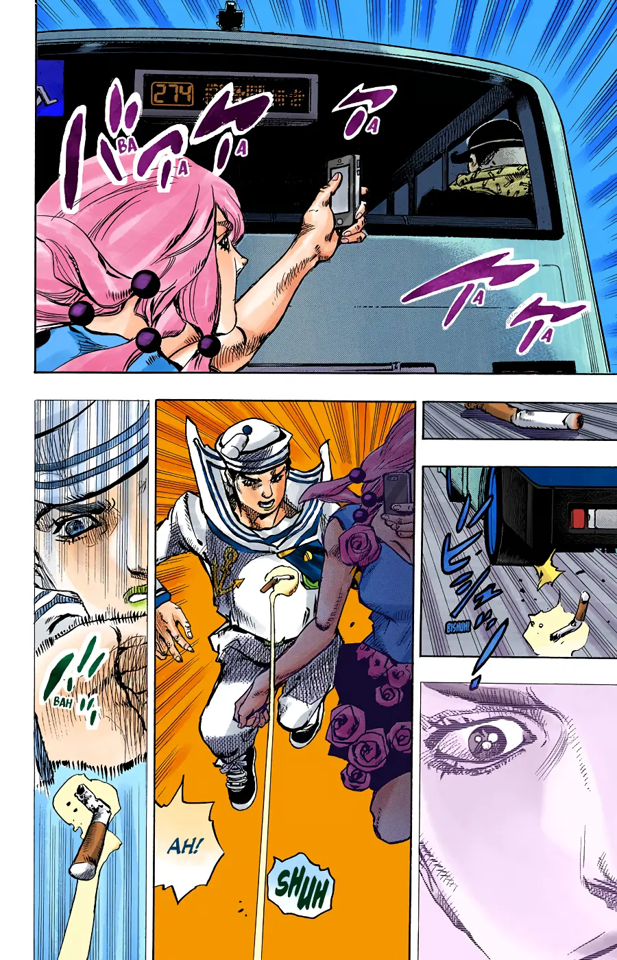JoJo's Bizarre Adventure, Part 8: JoJolion Colored Manga — Chapter 86 — Page 10