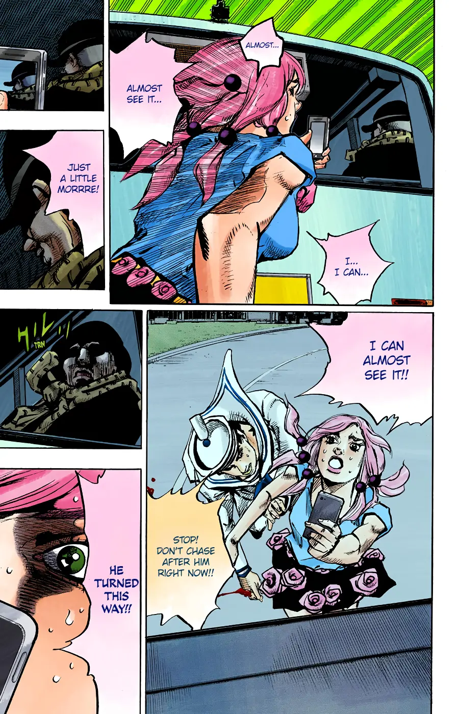 JoJo's Bizarre Adventure, Part 8: JoJolion Colored Manga — Chapter 86 — Page 13
