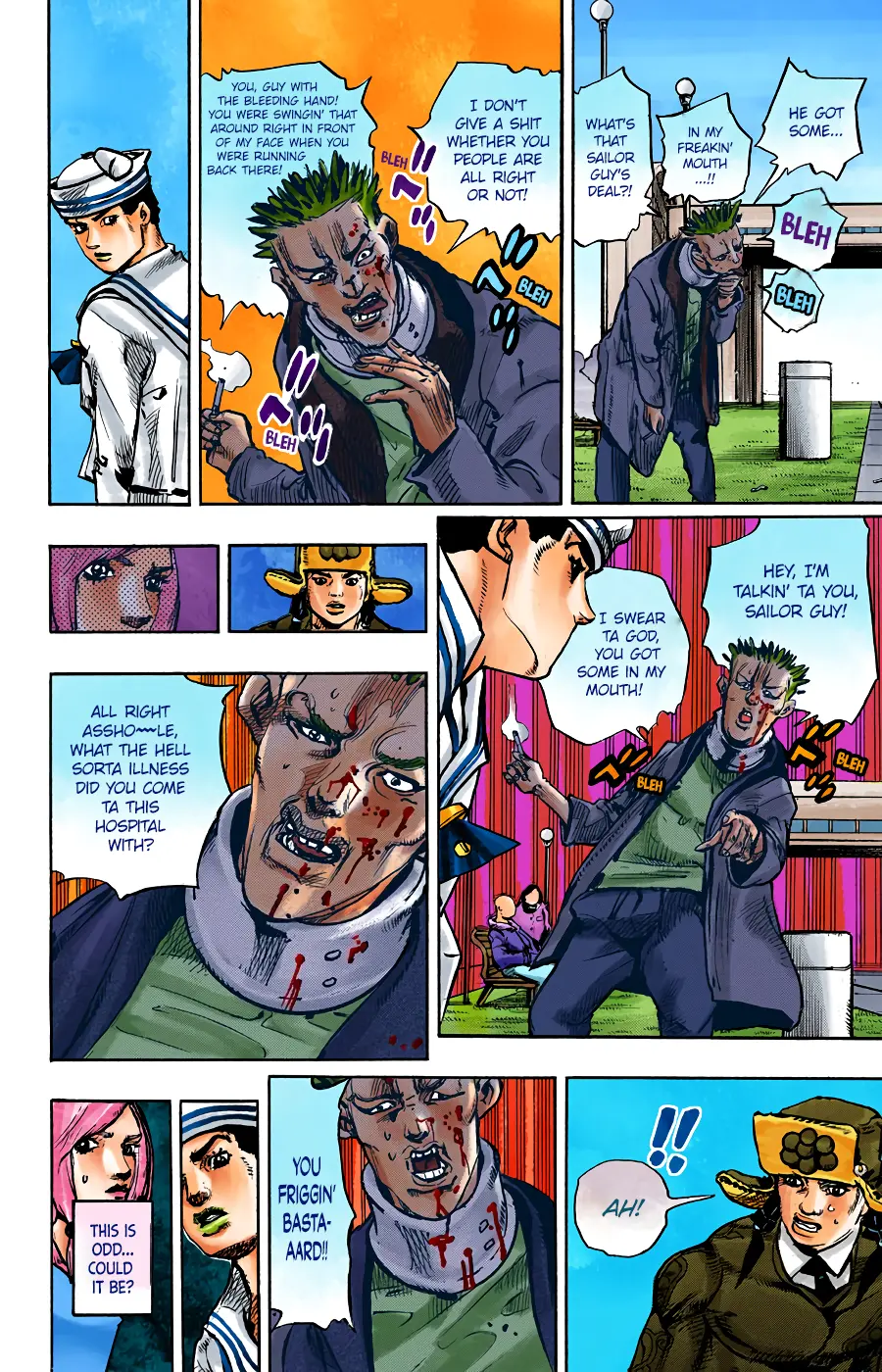 JoJo's Bizarre Adventure, Part 8: JoJolion Colored Manga — Chapter 86 — Page 21