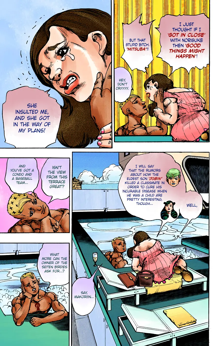 JoJo's Bizarre Adventure, Part 8: JoJolion Colored Manga — Chapter 86 — Page 37