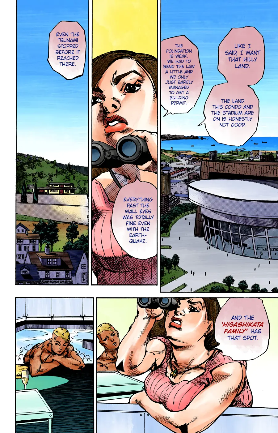 JoJo's Bizarre Adventure, Part 8: JoJolion Colored Manga — Chapter 86 — Page 38