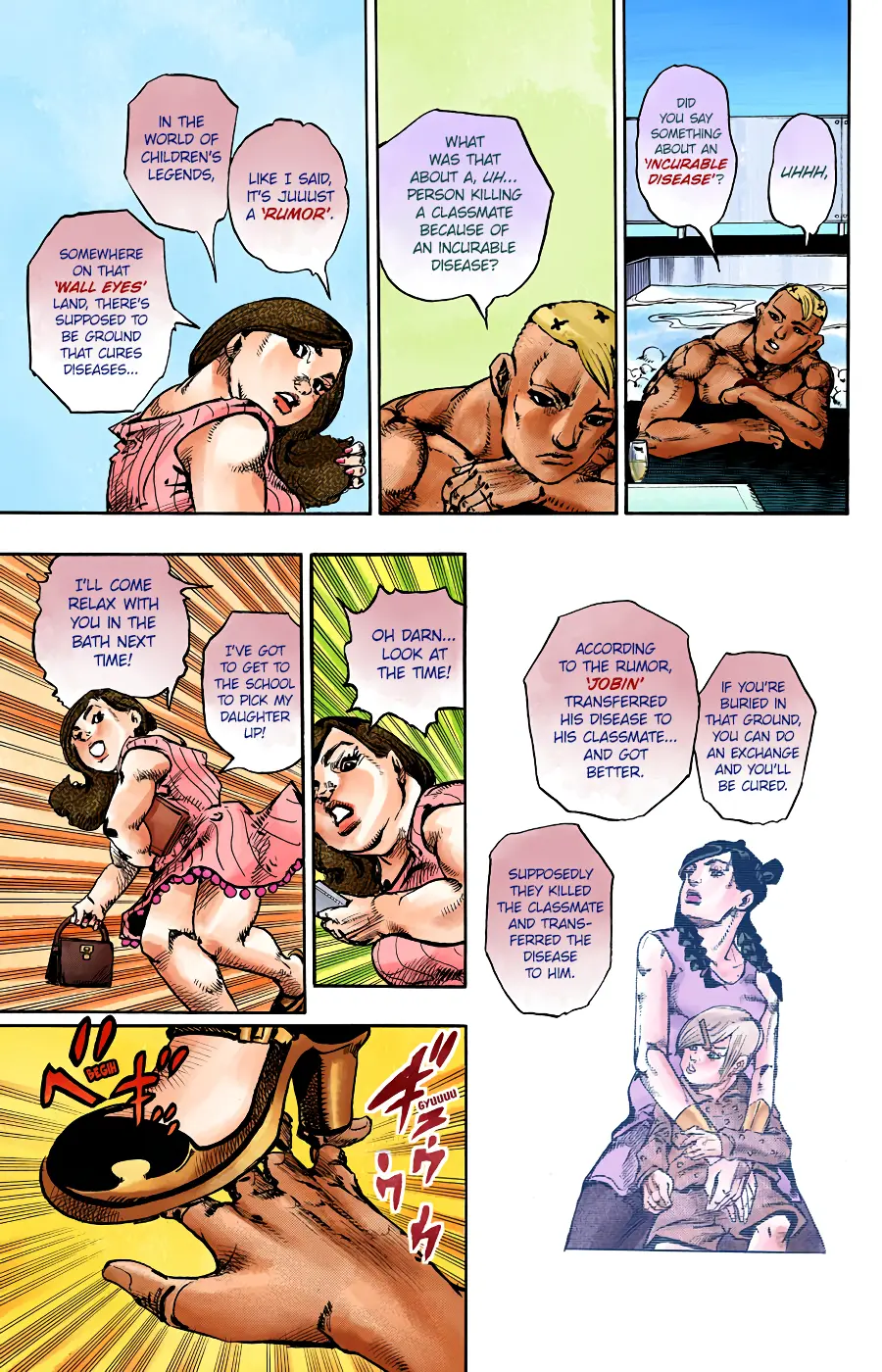 JoJo's Bizarre Adventure, Part 8: JoJolion Colored Manga — Chapter 86 — Page 39