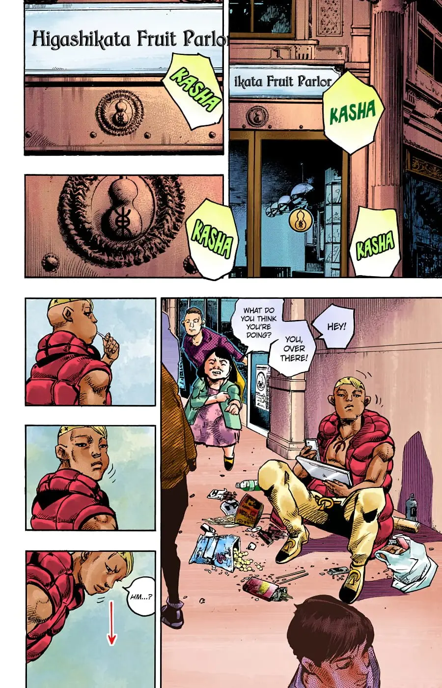 JoJo's Bizarre Adventure, Part 8: JoJolion Colored Manga — Chapter 87 — Page 8