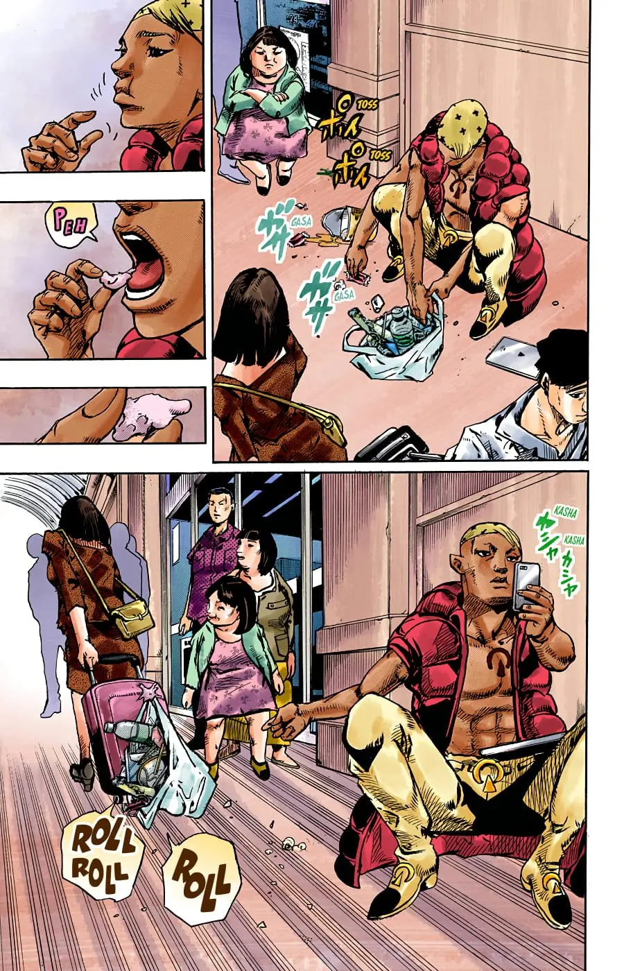 JoJo's Bizarre Adventure, Part 8: JoJolion Colored Manga — Chapter 87 — Page 9