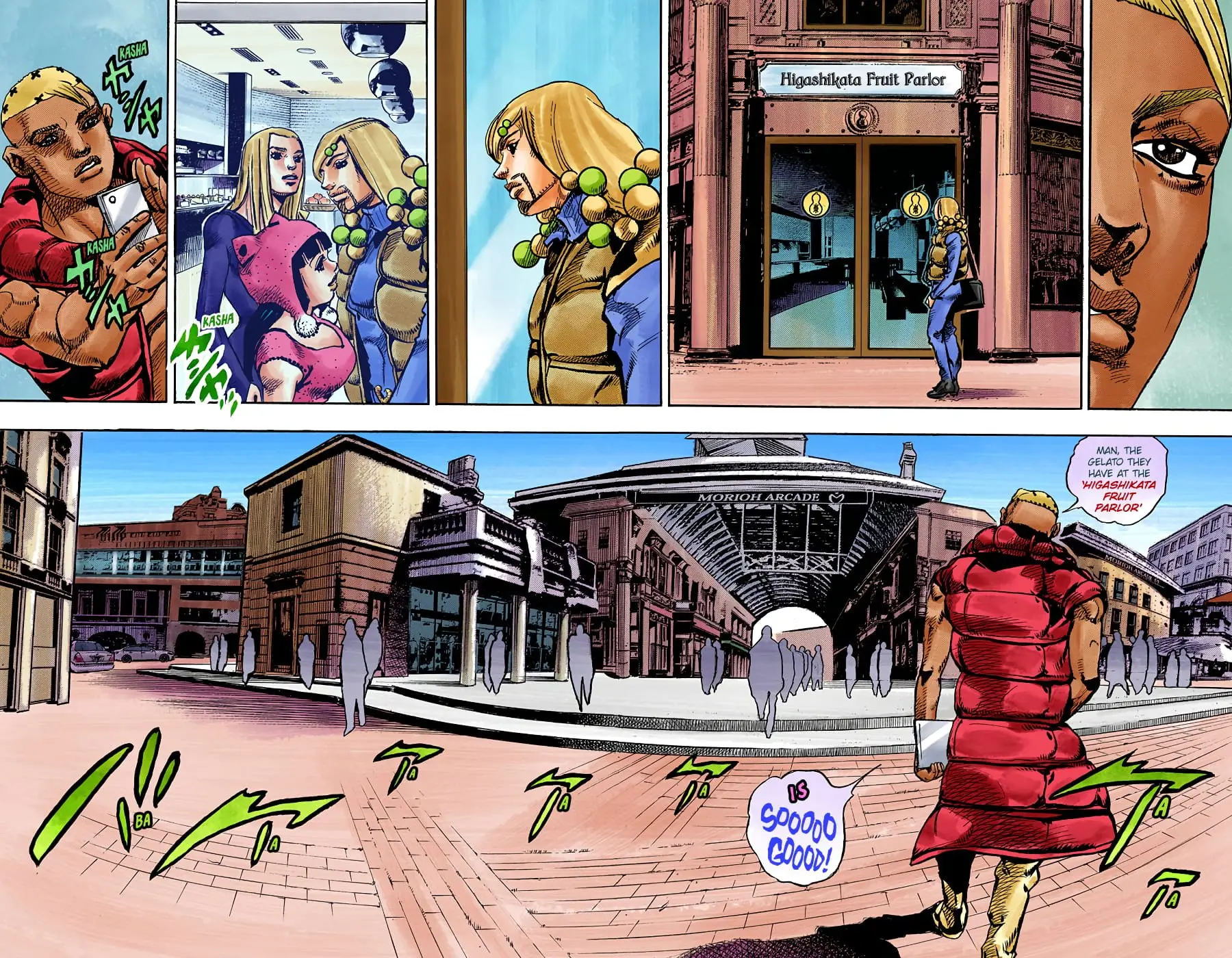 JoJo's Bizarre Adventure, Part 8: JoJolion Colored Manga — Chapter 87 — Page 10