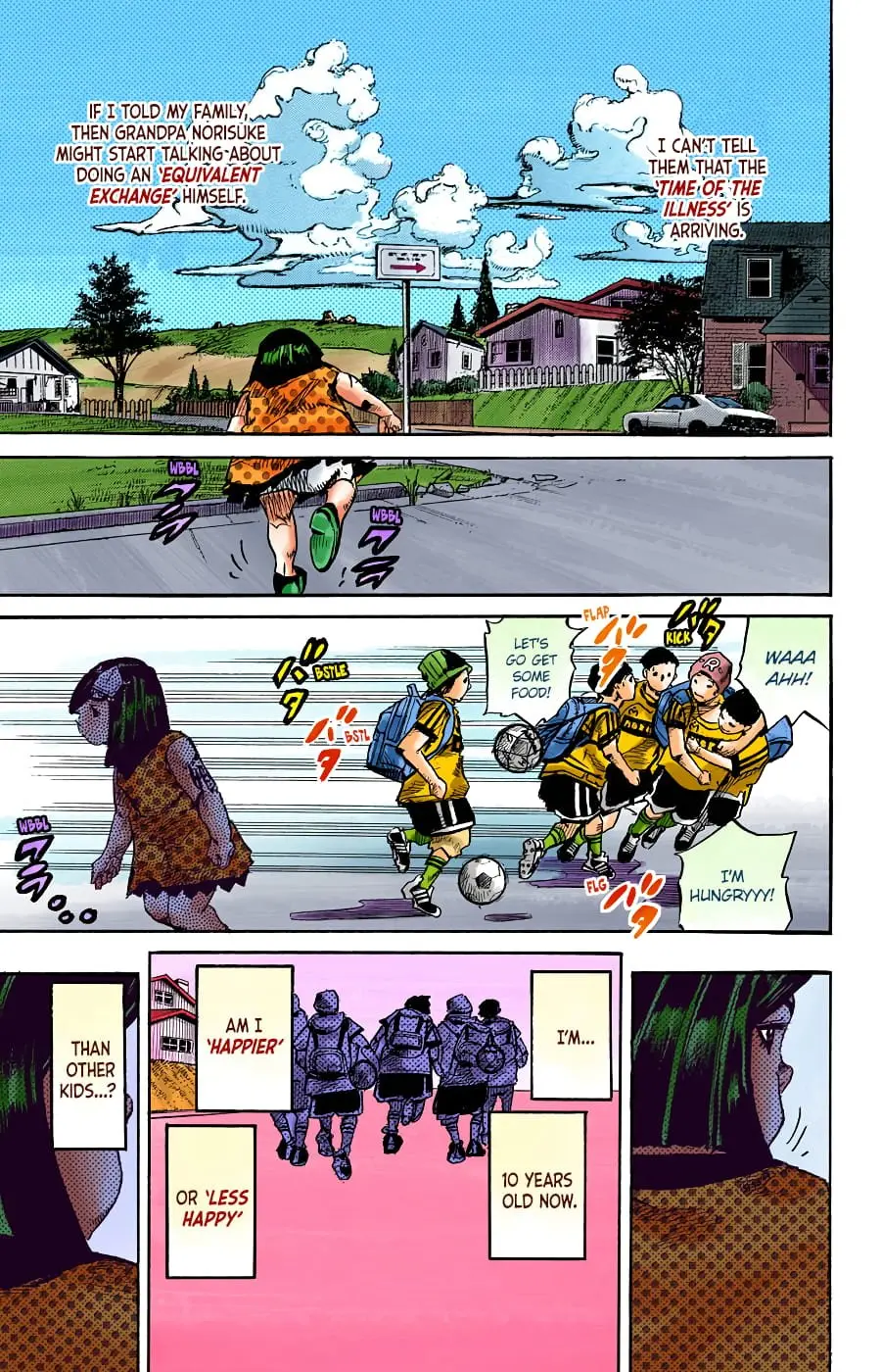 JoJo's Bizarre Adventure, Part 8: JoJolion Colored Manga — Chapter 87 — Page 17