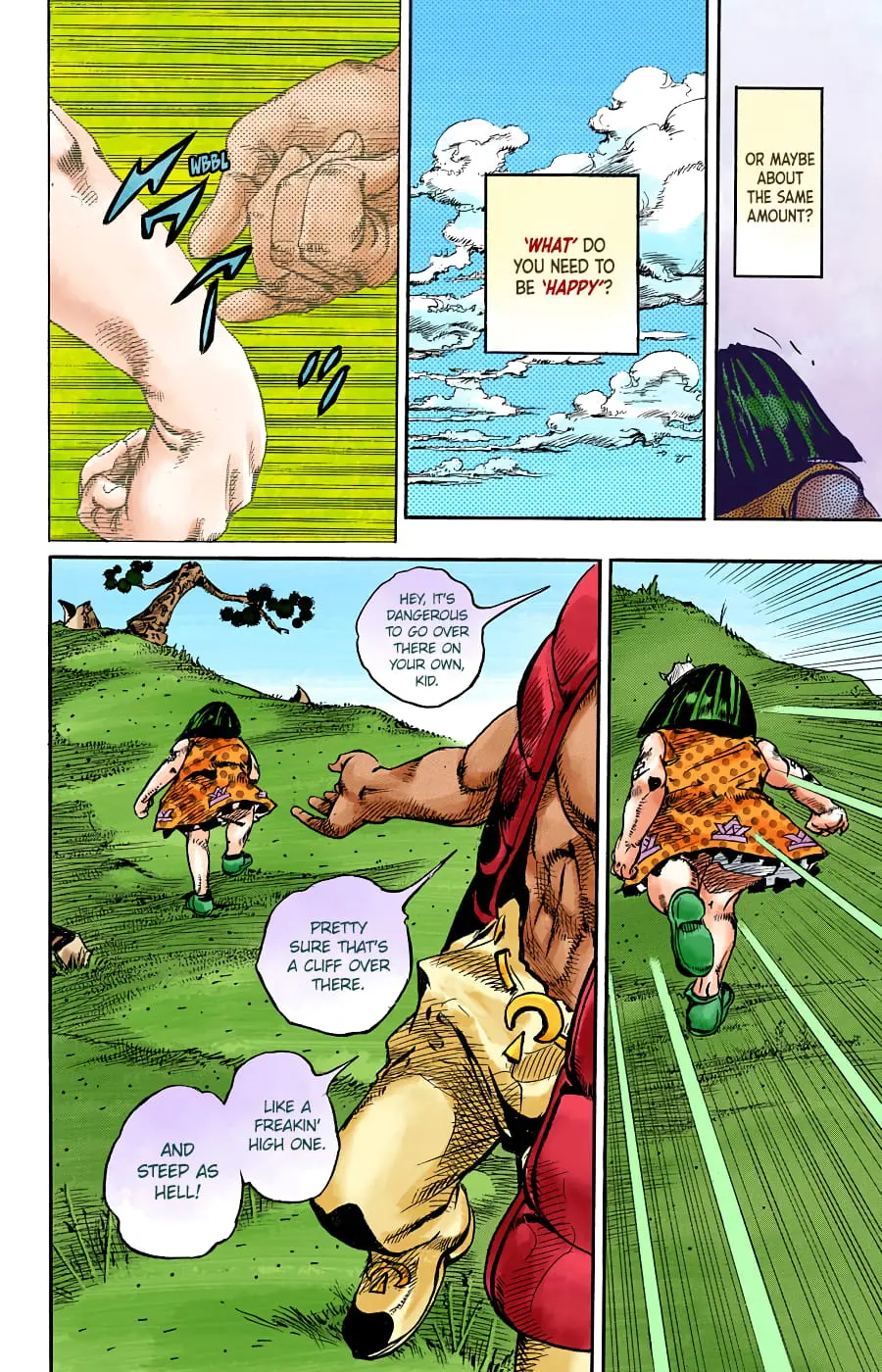 JoJo's Bizarre Adventure, Part 8: JoJolion Colored Manga — Chapter 87 — Page 18