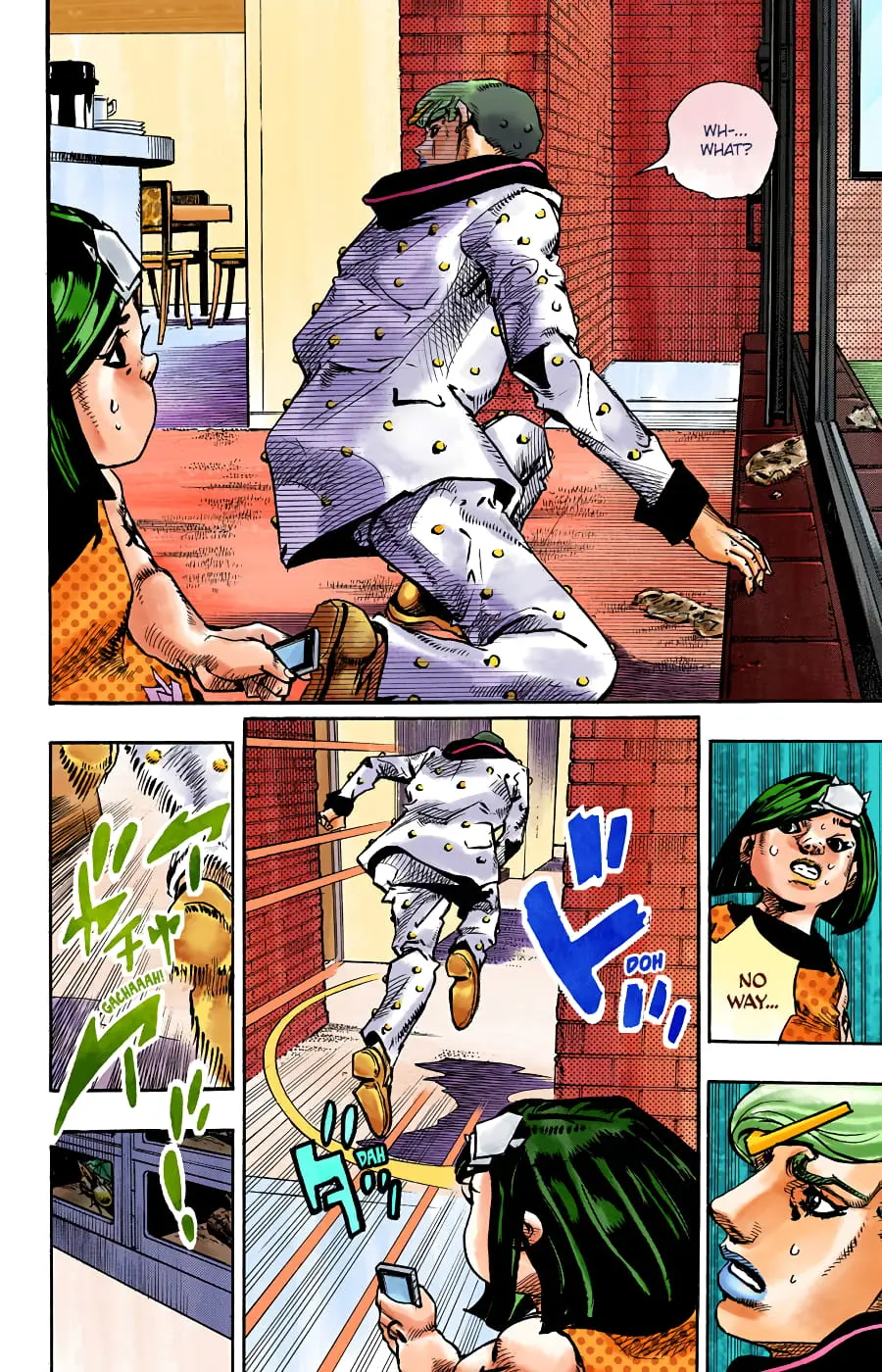 JoJo's Bizarre Adventure, Part 8: JoJolion Colored Manga — Chapter 87 — Page 33