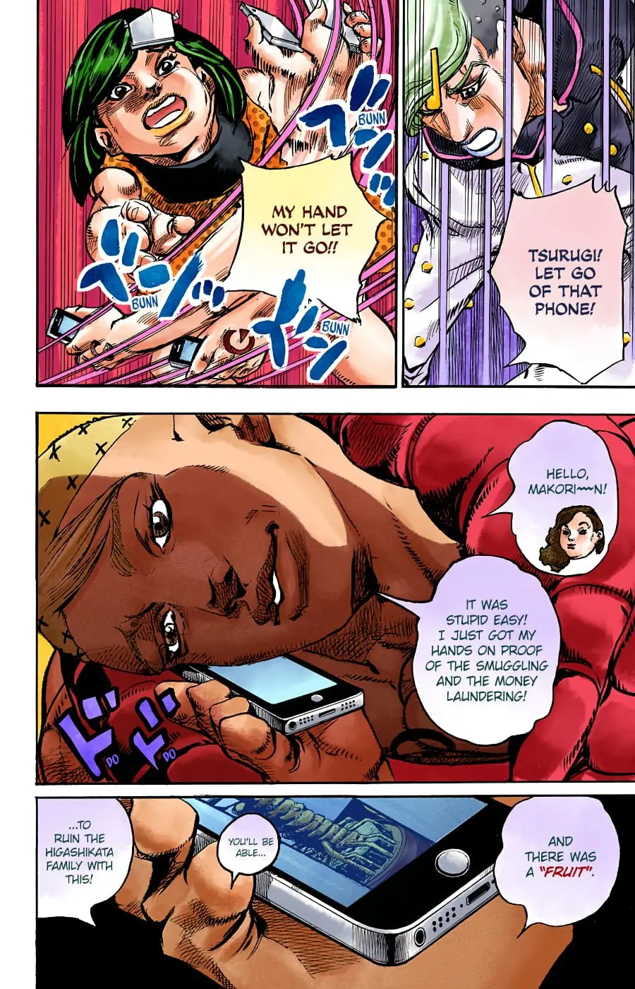 JoJo's Bizarre Adventure, Part 8: JoJolion Colored Manga — Chapter 87 — Page 39