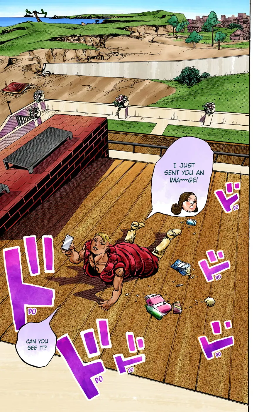JoJo's Bizarre Adventure, Part 8: JoJolion Colored Manga — Chapter 87 — Page 40