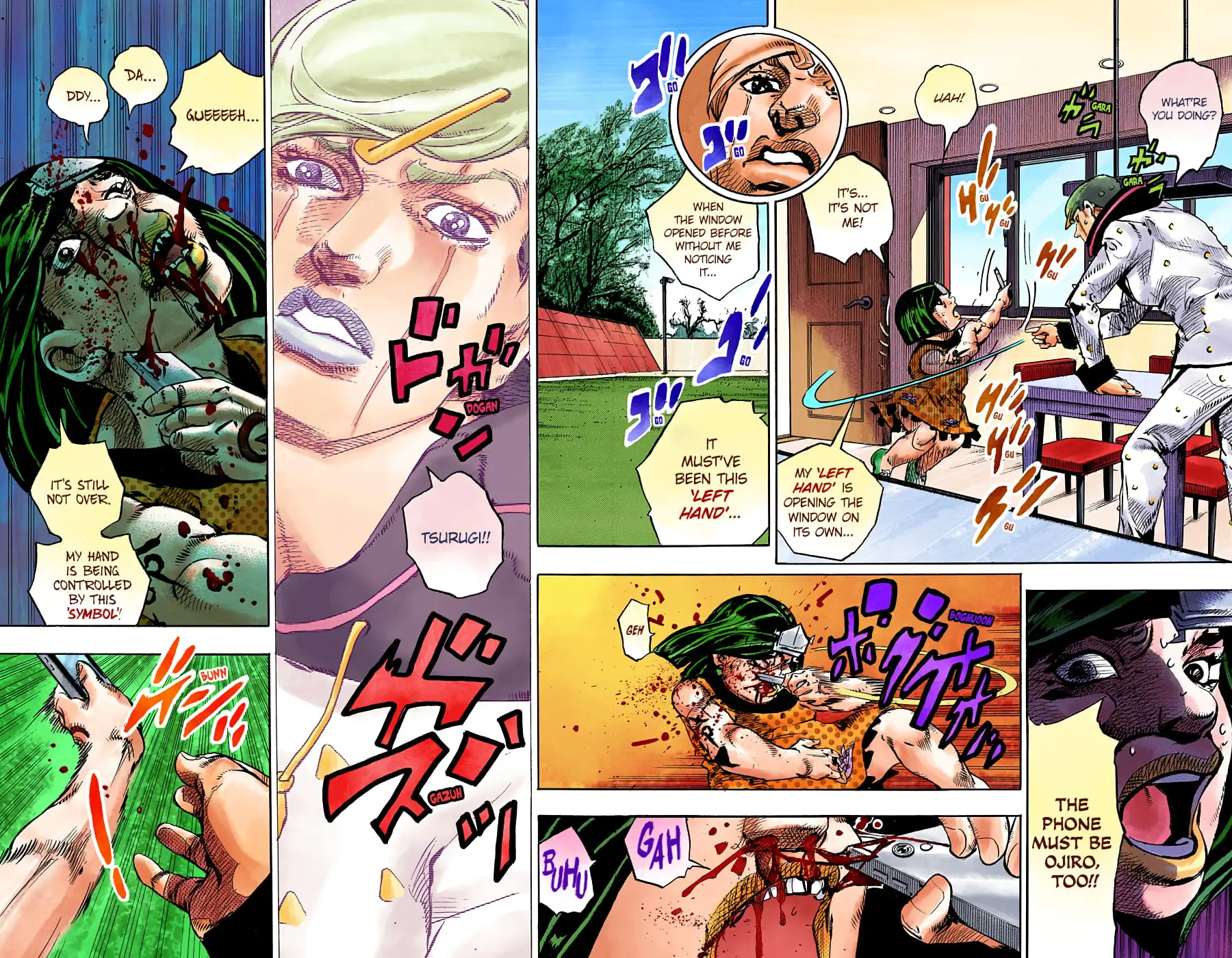 JoJo's Bizarre Adventure, Part 8: JoJolion Colored Manga — Chapter 88 — Page 3