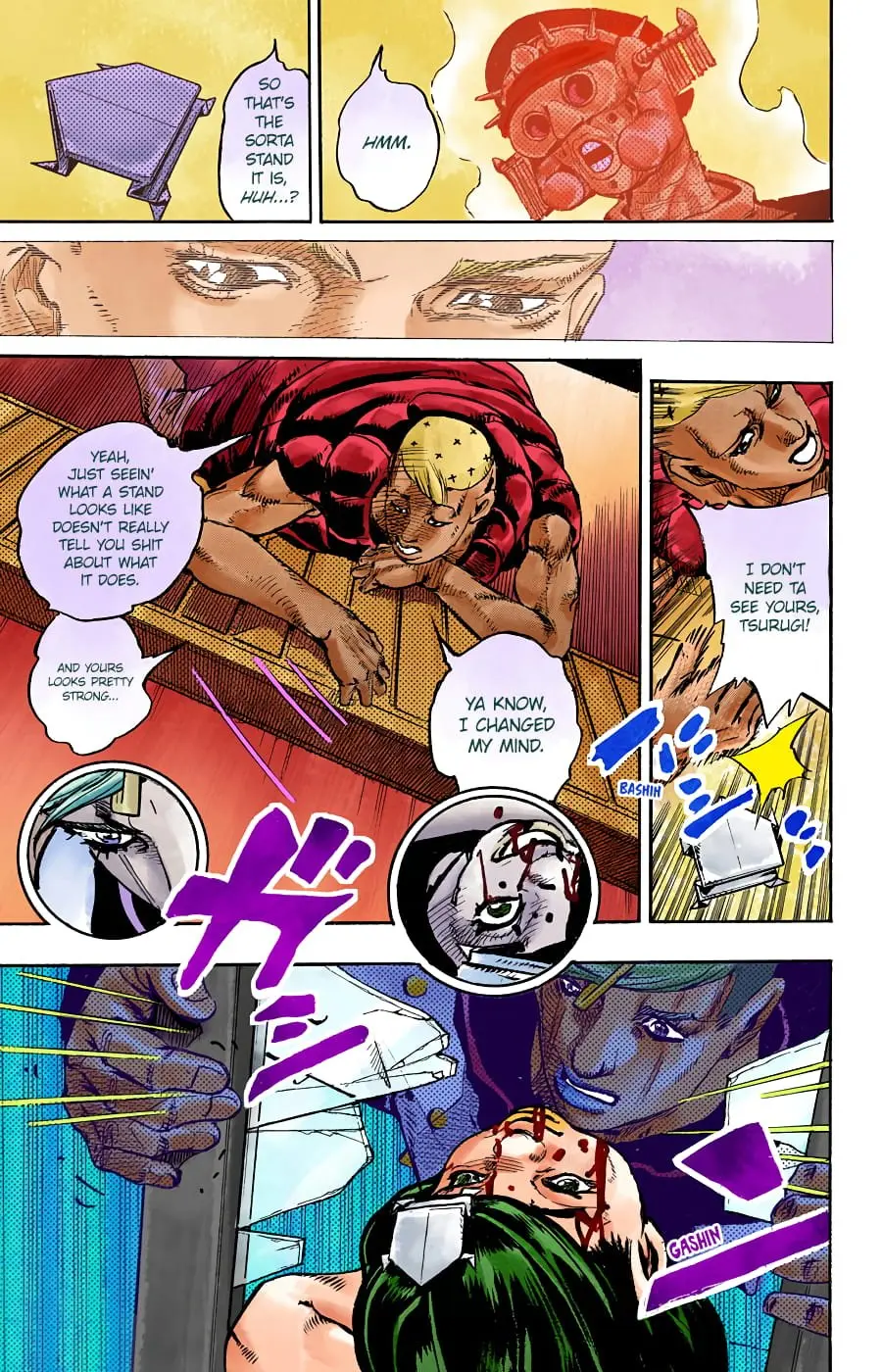 JoJo's Bizarre Adventure, Part 8: JoJolion Colored Manga — Chapter 88 — Page 12