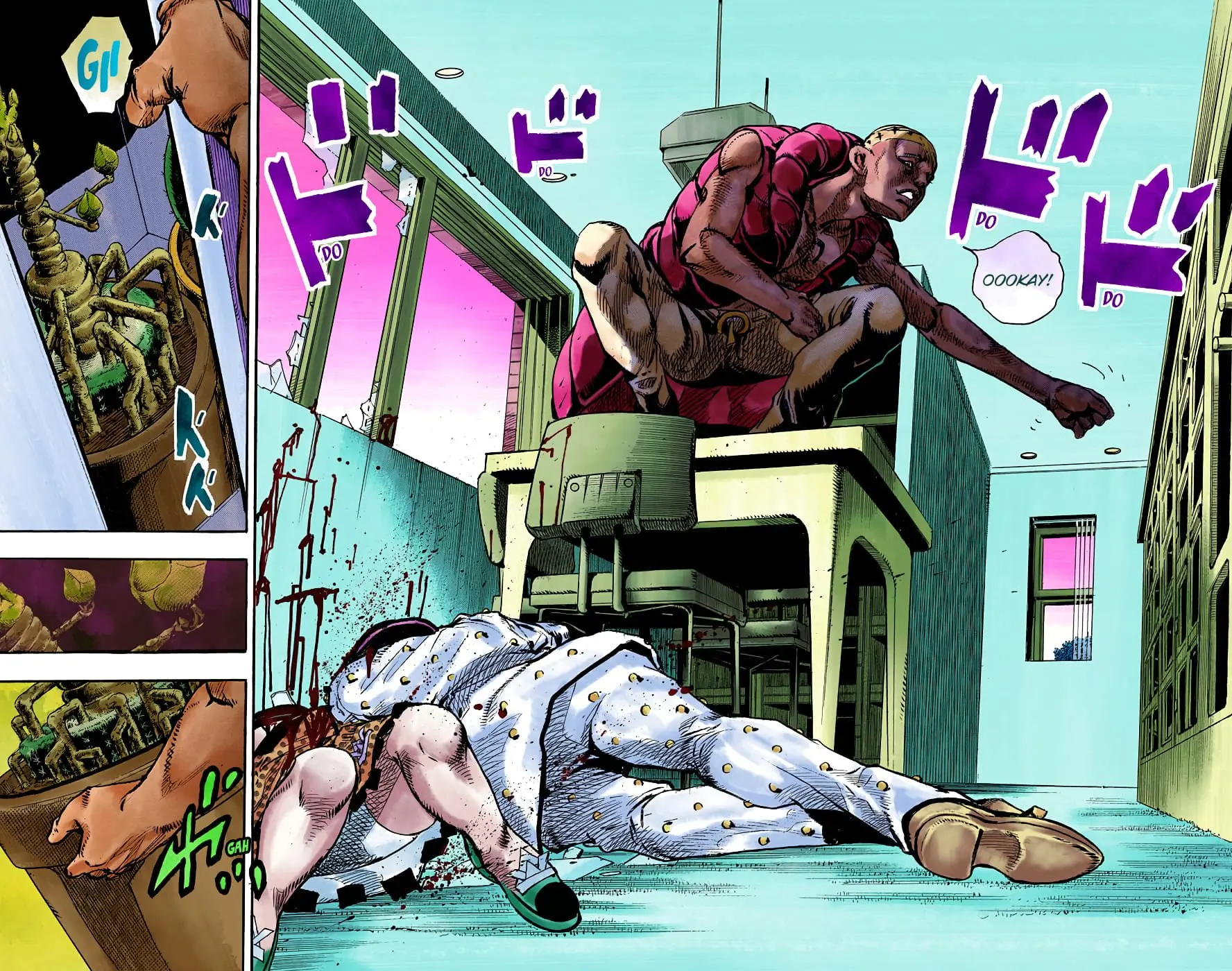 JoJo's Bizarre Adventure, Part 8: JoJolion Colored Manga — Chapter 88 — Page 16