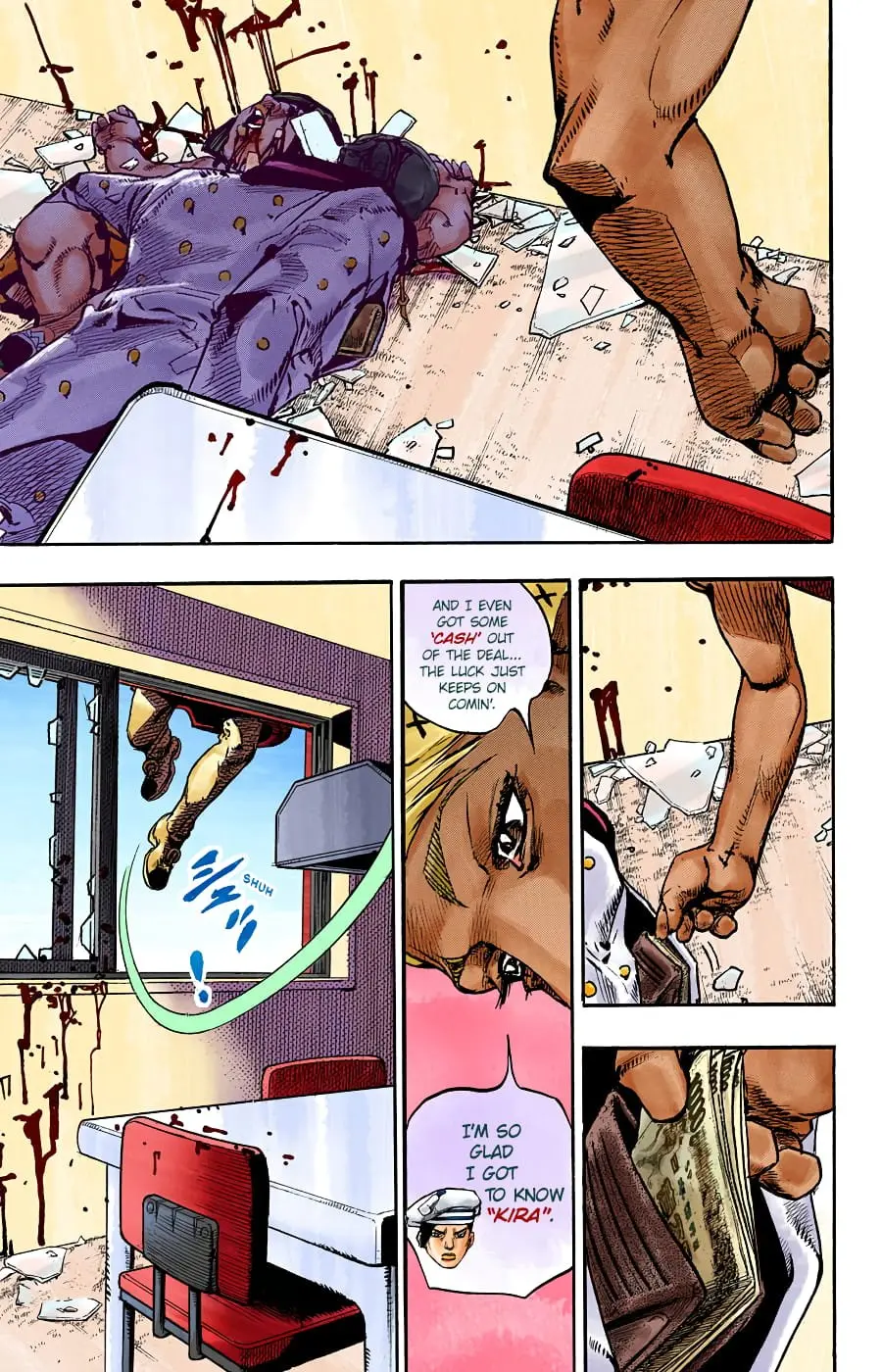 JoJo's Bizarre Adventure, Part 8: JoJolion Colored Manga — Chapter 88 — Page 18