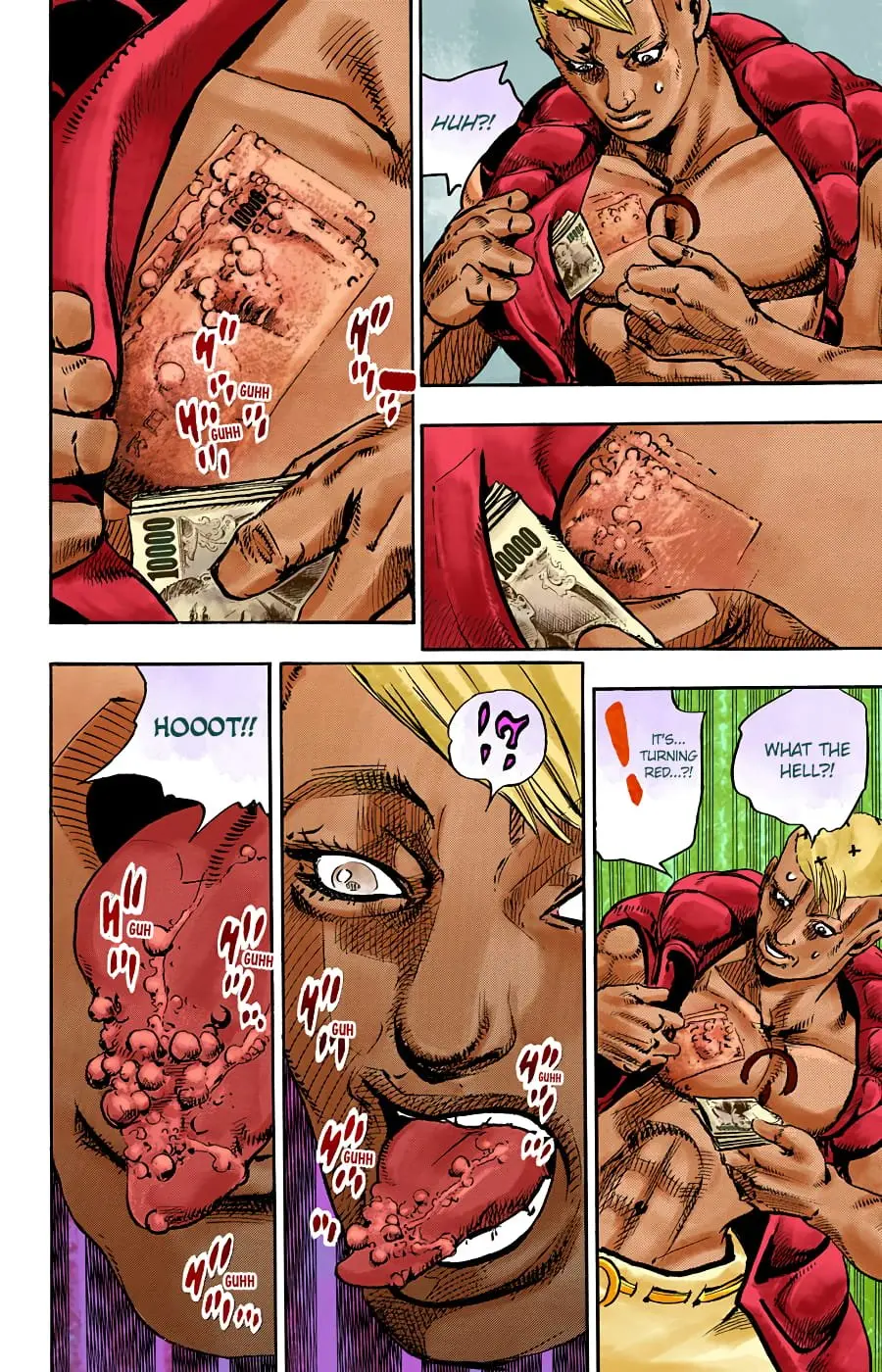 JoJo's Bizarre Adventure, Part 8: JoJolion Colored Manga — Chapter 88 — Page 23