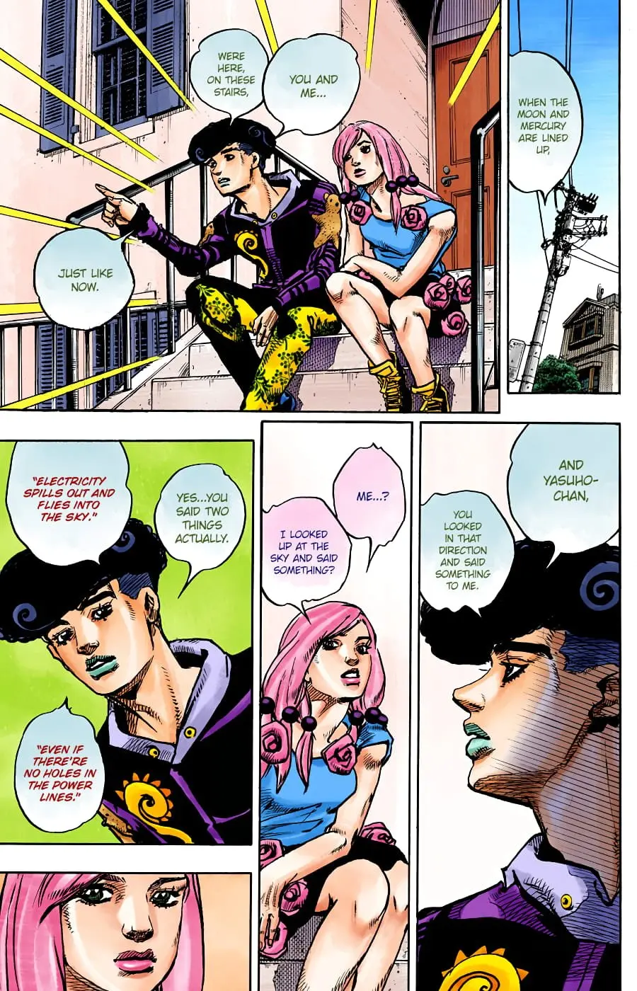 JoJo's Bizarre Adventure, Part 8: JoJolion Colored Manga — Chapter 90 — Page 19