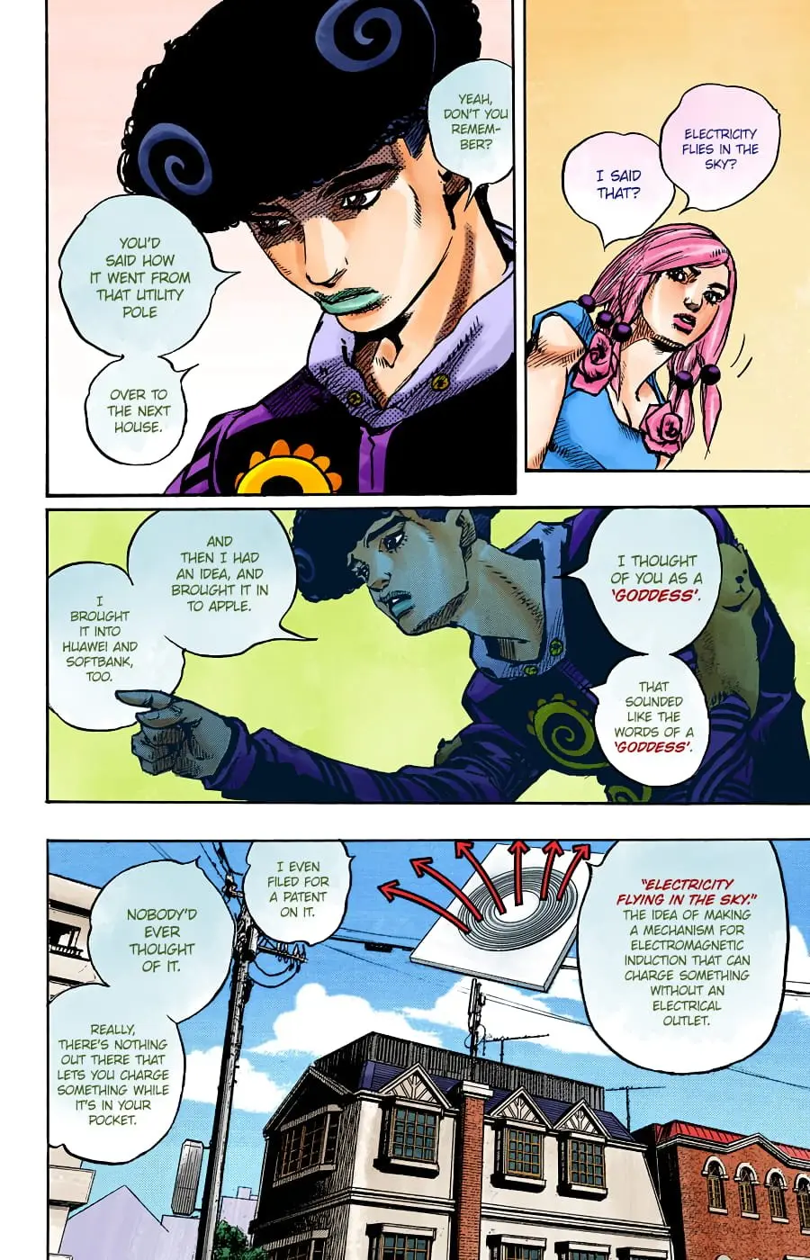JoJo's Bizarre Adventure, Part 8: JoJolion Colored Manga — Chapter 90 — Page 20