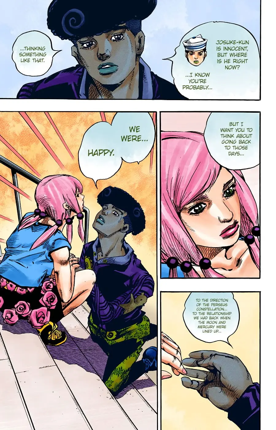 JoJo's Bizarre Adventure, Part 8: JoJolion Colored Manga — Chapter 90 — Page 23
