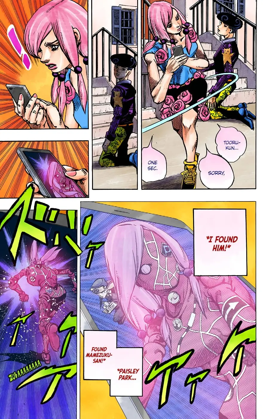 JoJo's Bizarre Adventure, Part 8: JoJolion Colored Manga — Chapter 90 — Page 25